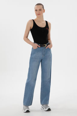 Kad_n Siyah Basic Ti__rt Sepette S_rpriz _ndirim - U.s. polo assn фото 4