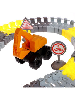 Автотрек «Стройка», гибкий, 115 деталей