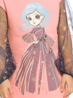 Уценка PELICAN GFDJ3154 платье для девочек  фото 4