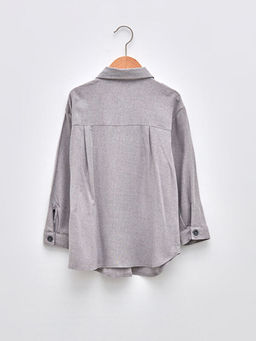 Basic Uzun Kollu K?z ?ocuk G?mlek - Waikiki фото 2