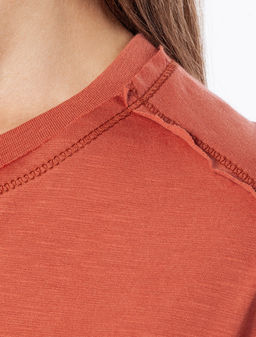 VILATTE / Футболка из фактурного полотна из 100% хлопка  фото 6