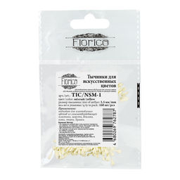 Blumentag Тычинки для искусственных цветов TIC/NSM-1 10 х 160 шт жёлтый/yellow фото 3