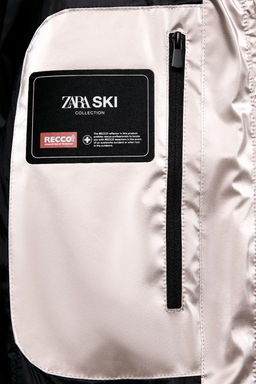 WATER-RESISTANT WINDPROOF DOWN PUFFER JACKET RECCO® TECHNOLOGY SKI COLLECTION, CHARACTERISTICS - Zara фото 15