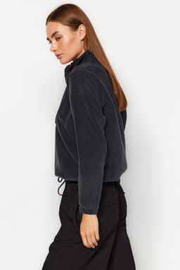 Antrasit Fermuar Detayl? Polar Orme Sweatshirt TWOAW21SW0758