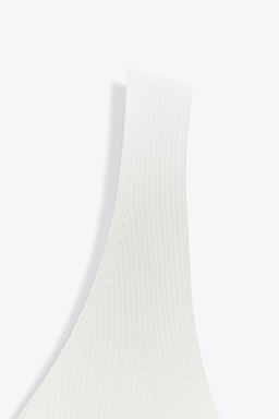RIB KNIT TOP - Zara фото 14