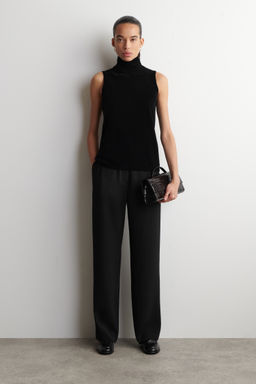 TOP DE CHENILLA SIN MANGAS CON CUELLO ALTO - H&m фото 6