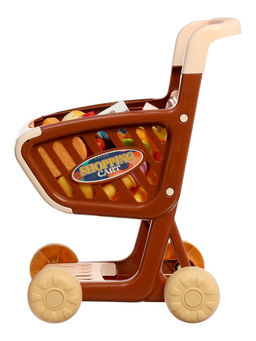 Продуктовая тележка «Супермаркет», 40 предметов, помята упаковка
