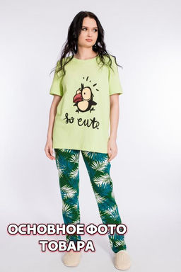 Костюм (футб+брюки) Арт. 32276Пд Фисташковый