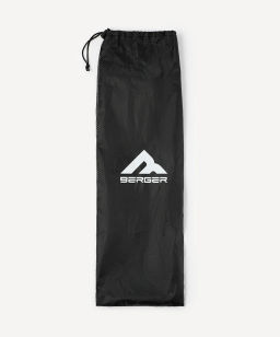 Треккинговые палки BERGER Hiking Peak BHP25TP4-01, 120-135 см, 4-секц., складн., тем.-сер./горчичн.  фото 12