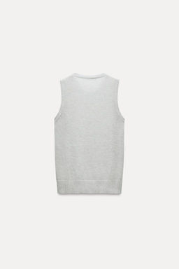 FINE KNIT WOOL AND ALPACA BLEND TOP - Zara фото 8