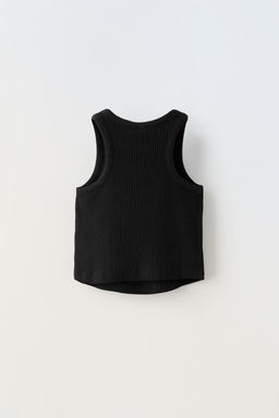 RIBBED RACERBACK TOP - Zara фото 6