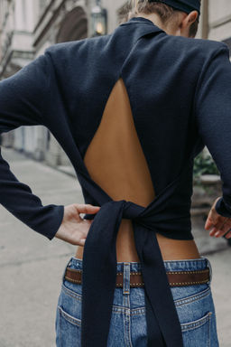 OPEN BACK KNIT TOP - Zara фото 4
