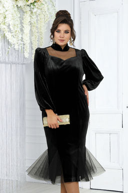 Платье Ninele 7431-Р темно-синий - Mira fashion фото 35