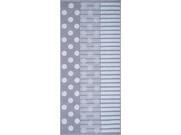 Полотенце махровое 6с102.411ж1 Горох (серебряный1) 67х150см