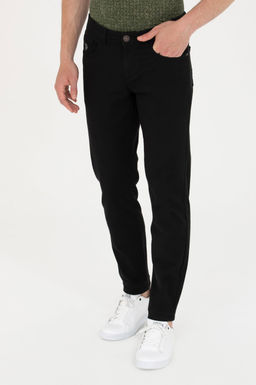 U. S. Polo Assn / Мужские черные брюки из плотной ткани - U.s. polo assn фото 9