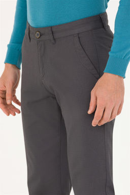 U. S. Polo Assn / Мужские брюки из плотной ткани антрацитового цвета - U.s. polo assn фото 6