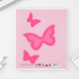 Тетрадь в клетку, предметная, 48 л., на скрепке, А5 «РОЗОВАЯ СЕРИЯ. Биология»