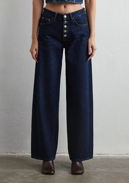 Siena Button Up Iconic Rinse Jean Pantolon