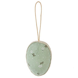 Набор из 2-х изделий декоративных подвесных "Яйцо" (4*6), L12 W4 H14 см, 2в.