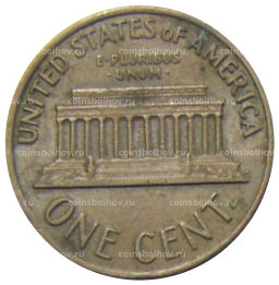 1 цент 1972 года США