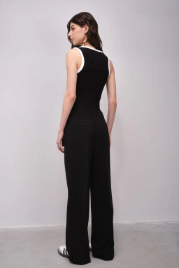 Брюки прямого кроя с защипами - Incity фото 4