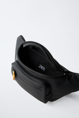 RUBBERISED BELT BAG - Zara фото 4