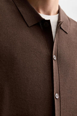 FLOWING KNIT SHIRT - Zara фото 6