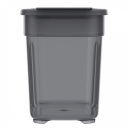 Контейнер для сыпучих продуктов 1л, 17х8,5х10,5см, полипропилен, дымчатый (Россия)