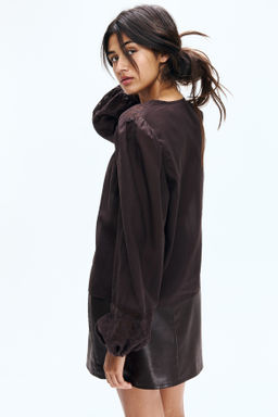Blusa con detalles de encaje - H&m фото 6