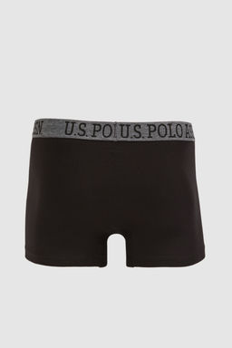 Erkek Siyah 3l_ Boxer Tak_m_ - U.s. polo assn фото 4