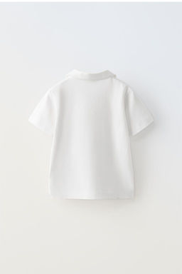 CONTRAST PIQUE POLO SHIRT - Zara фото 2