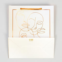 Пакет ламинированный Бронза, 23 27 12 см - Дарите счастье фото 5