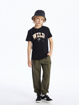 Beli Lastikli Erkek ?ocuk Jogger Pantolon