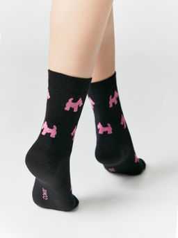 Цена за 2 пары. Носки Классические CONTE CLASSIC Носки женские черный - Conte elegant фото 20