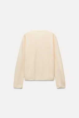 PLAIN KNIT CARDIGAN - Zara фото 4