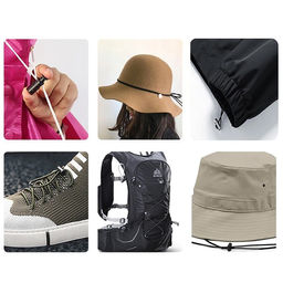 Резинка шляпная, 2 мм, 50±1 м, чёрная