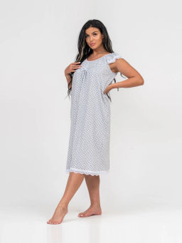 Ночная сорочка женская, цвет серый