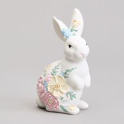 ФИГУРКА ДЕКОРАТИВНАЯ КРОЛИК 7,5Х5Х12,5 СМ - Lefard фото 2