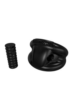 Виброкольцо на пенис Bathmate Strength, elastomex, черное, 5 см