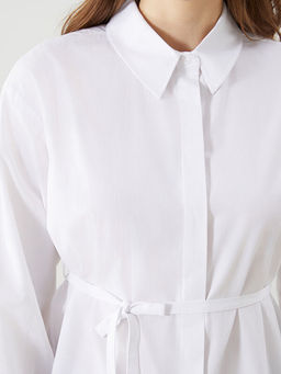 Oversize Poplin Kad?n G?mlek Tunik