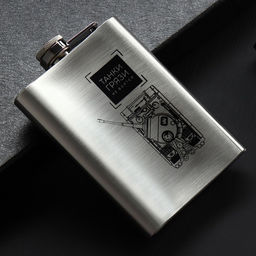 Фляжка Танки грязи не боятся, 240 мл