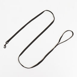 Комплект двухслойный, поводок 130 х 1 см, ОГ 25-38 см, чёрный - Пижон фото 9