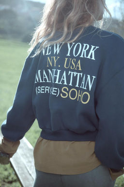 SLOGAN SWEATSHIRT - Zara фото 4