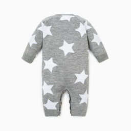 Комбинезон вязаный Крошка Я Звезды рост 62-68 см  фото 6