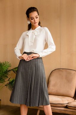 Юбка со складкой арт. 2035