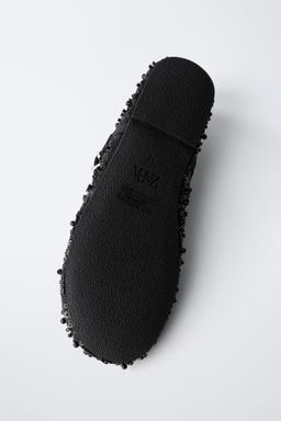 BALLERINAS WITH FAUX PEARL BUCKLE - Zara фото 8