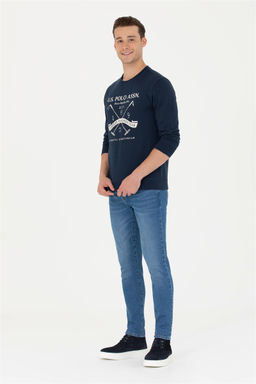 U. S. Polo Assn / Мужской темно-синий свитшот - U.s. polo assn фото 11
