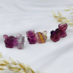 Фигурка резная "Дракон" из Флюорита