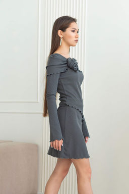 Костюм Слим (графитовый) - Nadi bordo фото 8