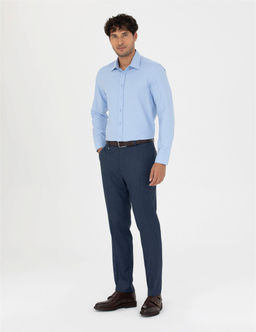 Lacivert Slim Fit Kuma_ Pantolon